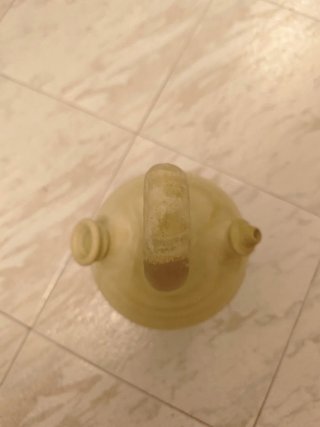 Cantir botijo cerámica beige nuevo