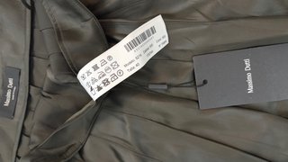 Falda Massimo Dutti Negra Talla 40