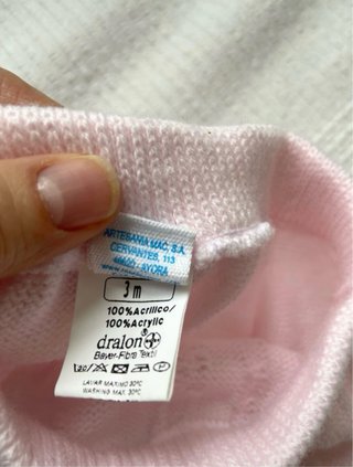 Conjunto bebé 2 piezas 3 meses