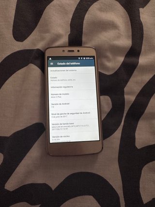 Motorola Moto C Plus Dorado