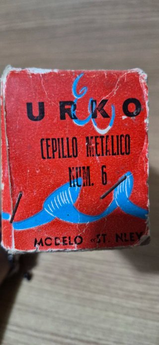 Cepillo de carpintero Urko Modelo 6 Años 60-70