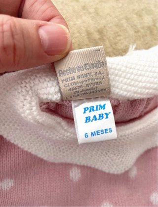 Conjunto 3 piezas bebé 6 meses