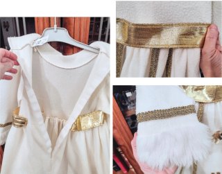 DISFRAZ INFANTIL REINA NIEVES/ MEDIEVAL/ PRINCESA