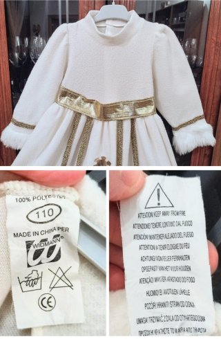 DISFRAZ INFANTIL REINA NIEVES/ MEDIEVAL/ PRINCESA