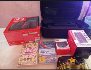 Nintendo Switch + Accesorios y Juegos