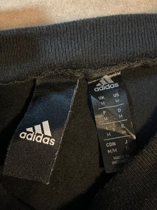 Camiseta Adidas 3 Rayas Blanca Negra Unisex