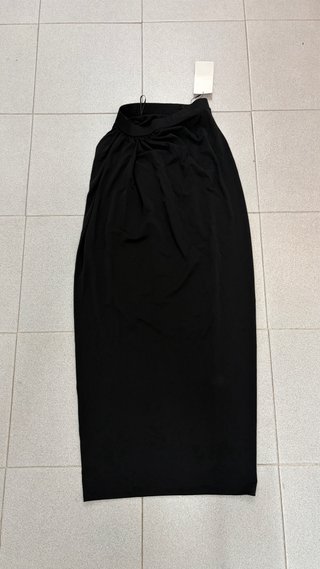 Falda Zara Negra Talla S