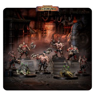WH Necromunda Jefes de la Forja Goliat y Sumpkrocs