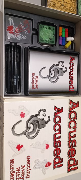 Juego de mesa Accused! Getting Away With Murder?