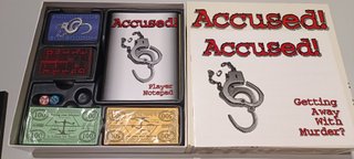 Juego de mesa Accused! Getting Away With Murder?