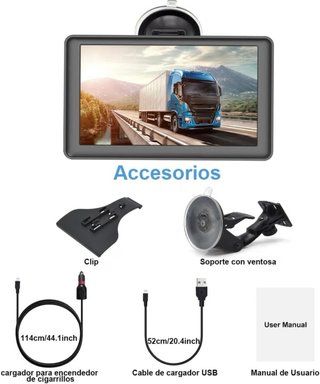NUEVO! (70€) Navegador GPS 7 Pantalla Táctil