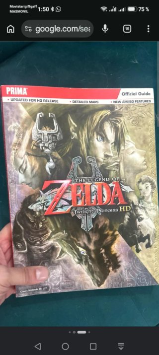 Guía Oficial Zelda Twilight Princess HD Wii U