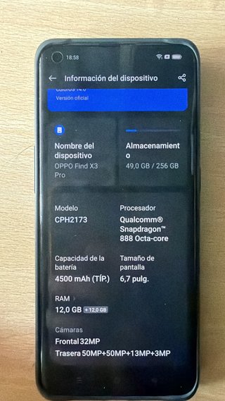 Oppo Find X3 Pro Nero/Blu Marina