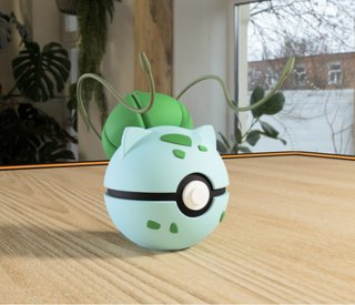 Pokéball Bulbasaur Impresión 3D Colección