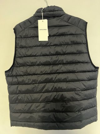 Colete acolchoado Jack & Jones preto