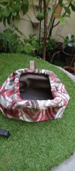Bolso neceser estampado
