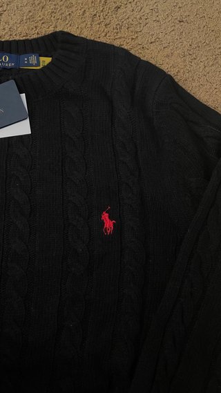 Maglione Polo Ralph Lauren Nero Taglia L