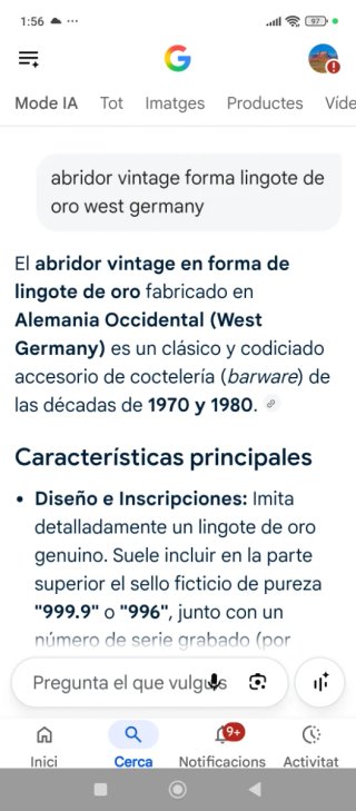 Abridor Alemán vintage