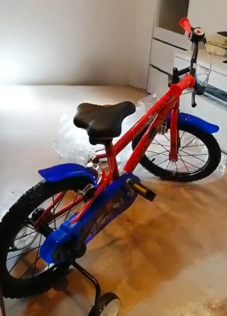 Bicicleta Marvel Spiderman niño 4 a 6 años