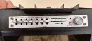 Mueble Radio Renault 4,5,7 con ecualizador vintage