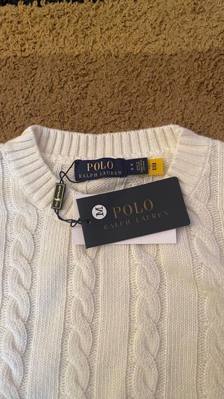 Maglione Polo Ralph Lauren Bianco