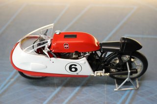 14. Maqueta Moto GP 1/12. Gilera 500 Libero Liberati 1957.