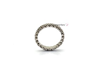 sortija oro 18k con piedra con diamante