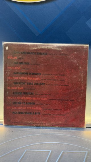 Disco LP Red Skies Over Paradise Fischer-Z
