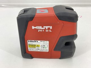 nivel laser hilti pm 2-l