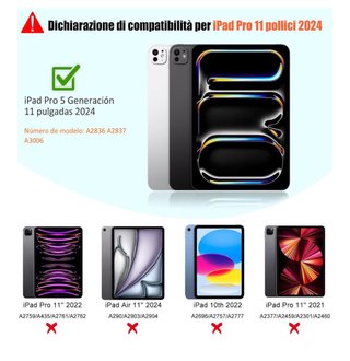 nuovo: Cover Tastiera per iPad Pro 11” M42024