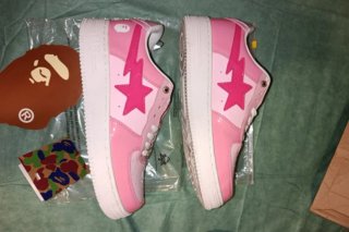 Zapatos bapesta rosas talla 44