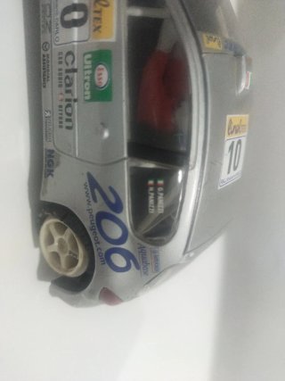 Coche de juguete Peugeot 206 Rally