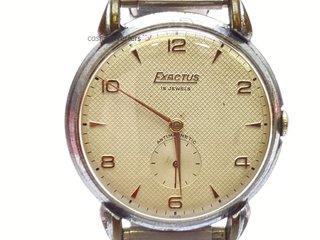 reloj pulsera caballero exactus 15 jewels antimagnetic