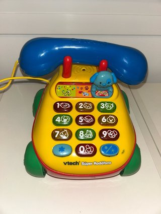 Teléfono Juguete Vtech Súper Rodófono