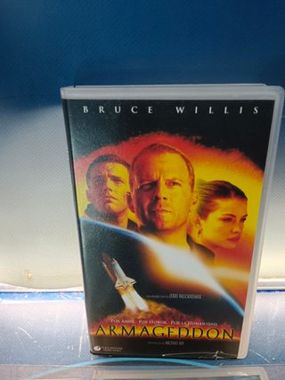 6 películas años 90, Vhs, La roca, The firm, Mentiras arriesgadas, Armageddon y mas
