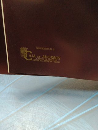 libro, 1876 CIEN AÑOS CAJA DE AHORROS ZARAGOZA ARAGON Y RIOJA , buen estado