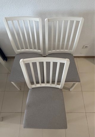 Sillas Ikea Ekedalen (3 unidades)