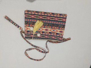 Bolso de hombro étnico multicolor