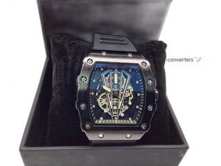 reloj pulsera caballero hengbolong skeleton caballero