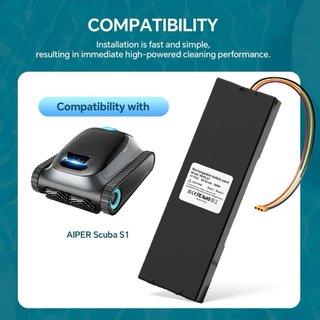 NUEVO! Batería Recargable 6875mAh para Scuba S1 R
