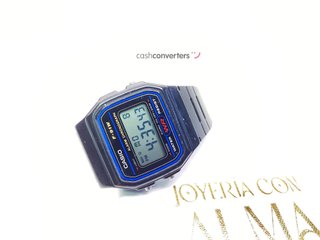 reloj pulsera caballero casio f-91w
