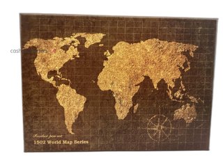 pluma estilografica feather pen 1502 world map series