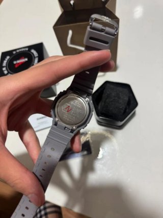 Casio G-Shock Reloj Gris Naranja