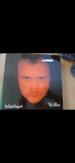 Vinilo Phil Collins No Jacket Required