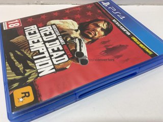 red dead redemption ps4