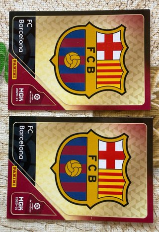 5 cromos FC Barcelona – Megacracks / Adrenalyn XL