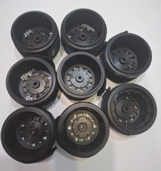 Bobinas teflon para carrete de pesca