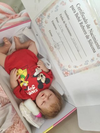 Reborn silicona niño