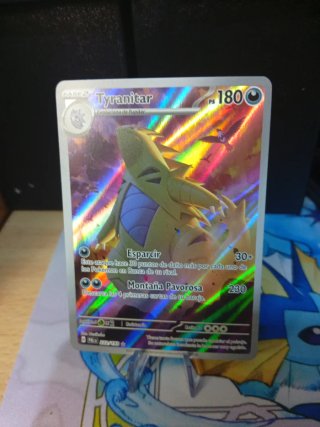 🇪🇸Carta Pokémon Tyranitar V 180 HP