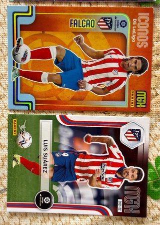 7 cromos Atlético de Madrid – Megacracks/Adrenalyn